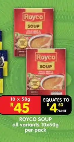 Shoprite Royco Soup offer