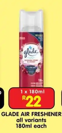 Shoprite Glade Air Freshener offer