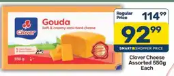 Pick n Pay Clover Cheese Assorted 550g Each offer