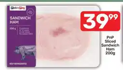 Pick n Pay PnP Sliced Sandwich Ham 200g offer