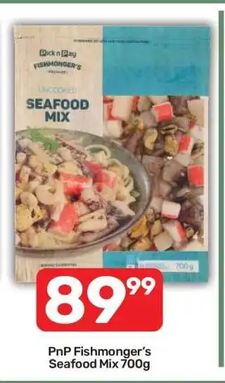 Pick n Pay PnP Fishmonger's Seafood Mix 700g offer