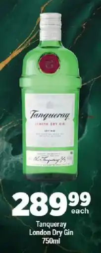 OK Liquor Tanqueray London Dry Gin offer