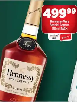 OK Liquor Hennessy Very Special Cognac offer