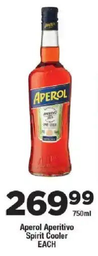 OK Liquor Aperol Aperitivo Spirit Cooler offer