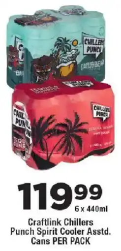 OK Liquor Craftlink Chillers Punch Spirit Cooler Cans offer