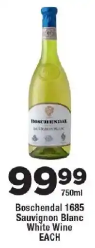 OK Liquor Boschendal 1685 Sauvignon Blanc White Wine offer