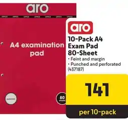 Makro Aro A4 Exam Pad 80-Sheet offer
