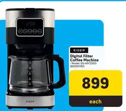 Makro Eiger Digital Filter Coffee Machine offer
