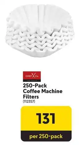 Makro Chef & Co. Coffee Machine Filters offer