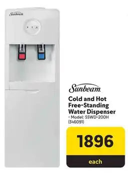 Makro Sunbeam Cold and Hot Free-Standing Water Dispenser offer