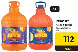 Makro Brookes Oros Squash offer