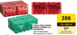 Makro Coca-Cola, Fanta, Sprite, Stoney or Sparletta Soft Drink Bottles offer