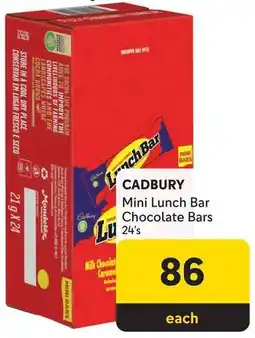 Makro Cadbury Mini Lunch Bar Chocolate Bars offer