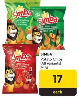 Makro Simba Potato Chips offer