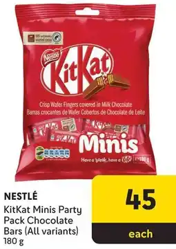 Makro Nestle KitKat Minis Party Pack Chocolate Bars offer