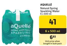 Makro Aquellé Natural Spring Sparkling Water offer