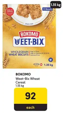 Makro Bokomo Weet-Bix Wheat Cereal offer