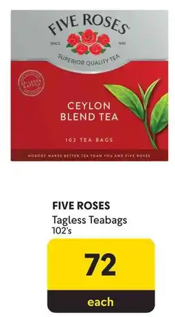 Makro Five Roses Tagless Teabags offer