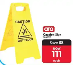 Makro Aro Caution Sign offer