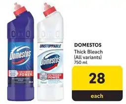 Makro Domestos Thick Bleach offer