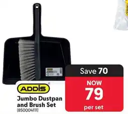 Makro Addi̇s Jumbo Dustpan and Brush Set offer