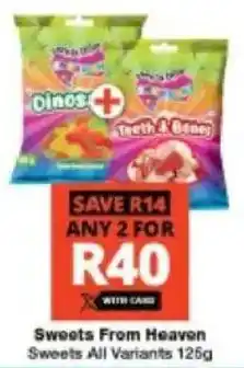 Checkers Sweets From Heaven Sweets All Variants offer