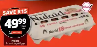 Checkers Nulaid Extra Large Eggs offer