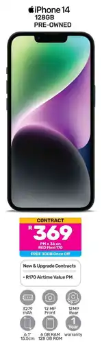 Game iPhone 14 128GB Pre-owned offer