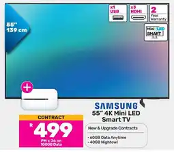 Game Samsung 55" 4K Mini LED Smart TV offer