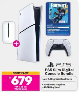Game PS5 Slim Digital Console Bundle offer