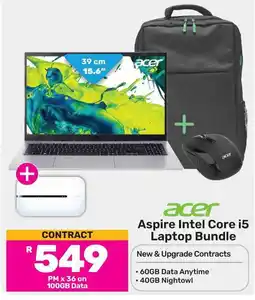Game Acer Aspire Intel Core i5 Laptop Bundle offer
