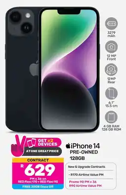Game iPhone 14 Pre-owned 128GB offer