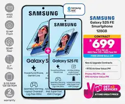 Game Samsung Galaxy S25 FE Smartphone 128GB offer