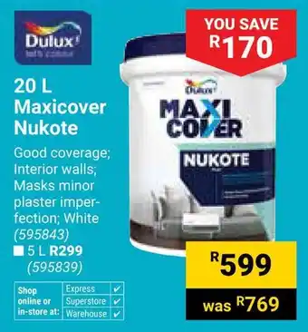 Dulux Maxicover Nukote