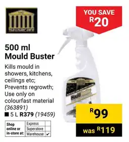 Builders Warehouse Mould Buster offer