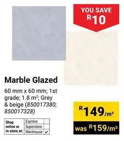 Builders Warehouse Marble Glazed offer