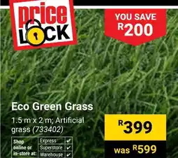 Builders Warehouse Eco Green Grass offer