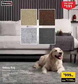 Builders Warehouse Trento Galaxy Rug offer