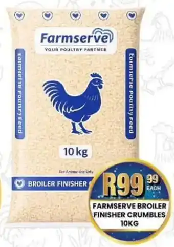 Take 'n Pay Farmserve broiler finisher crumbles offer