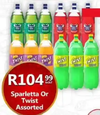 Take 'n Pay Sparletta Or Twist Assorted offer