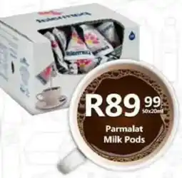 Take 'n Pay Parmalat Milk Pods offer