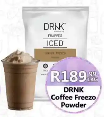 Take 'n Pay DRNK Coffee Freezo Powder offer