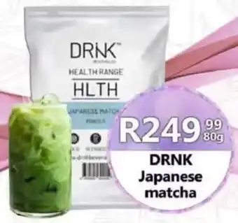 Take 'n Pay DRNK Japanese Matcha offer