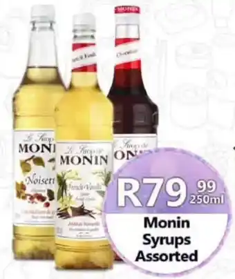 Take 'n Pay Monin Syrups Assorted offer
