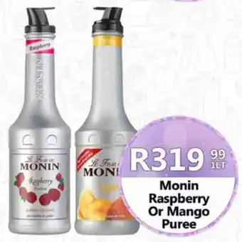 Take 'n Pay Monin Raspberry Or Mango Puree offer