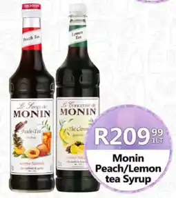 Take 'n Pay Monin Peach/ Lemon Tea Syrup offer