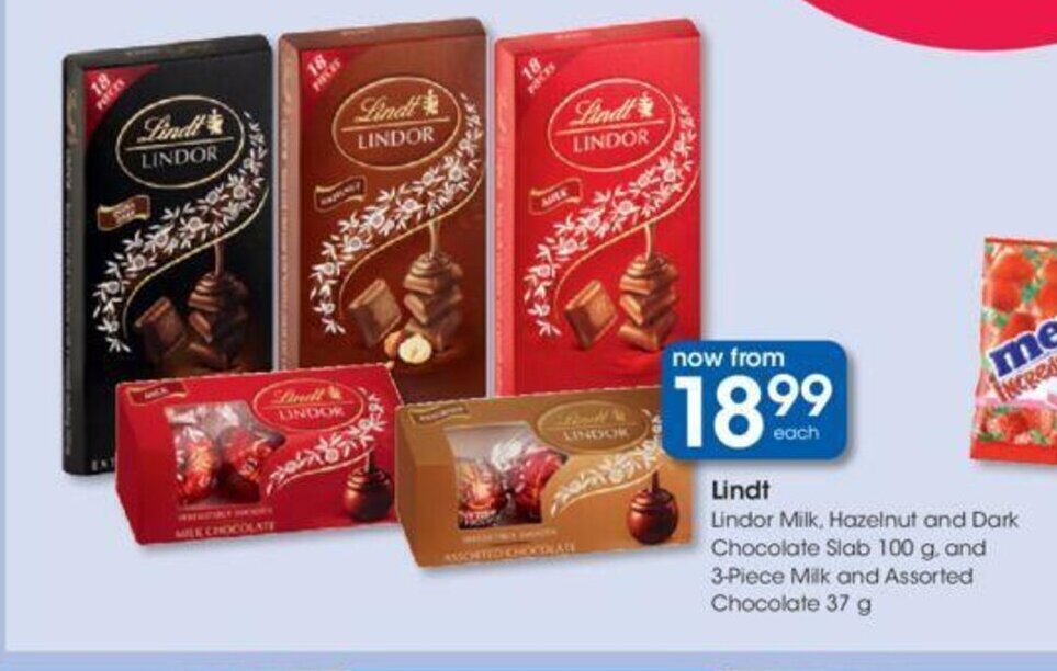 Lindt offer at Clicks