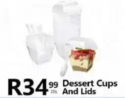 Take 'n Pay Dessert Cups And Lids offer