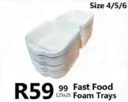 Take 'n Pay Fast Food Foam Trays offer