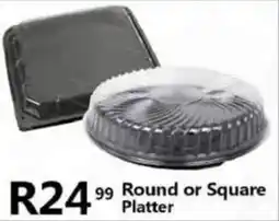 Take 'n Pay Round or Square Platter offer